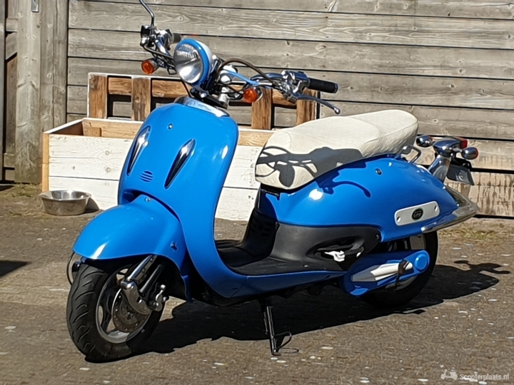 Ebretti 518 E-scooter blauw